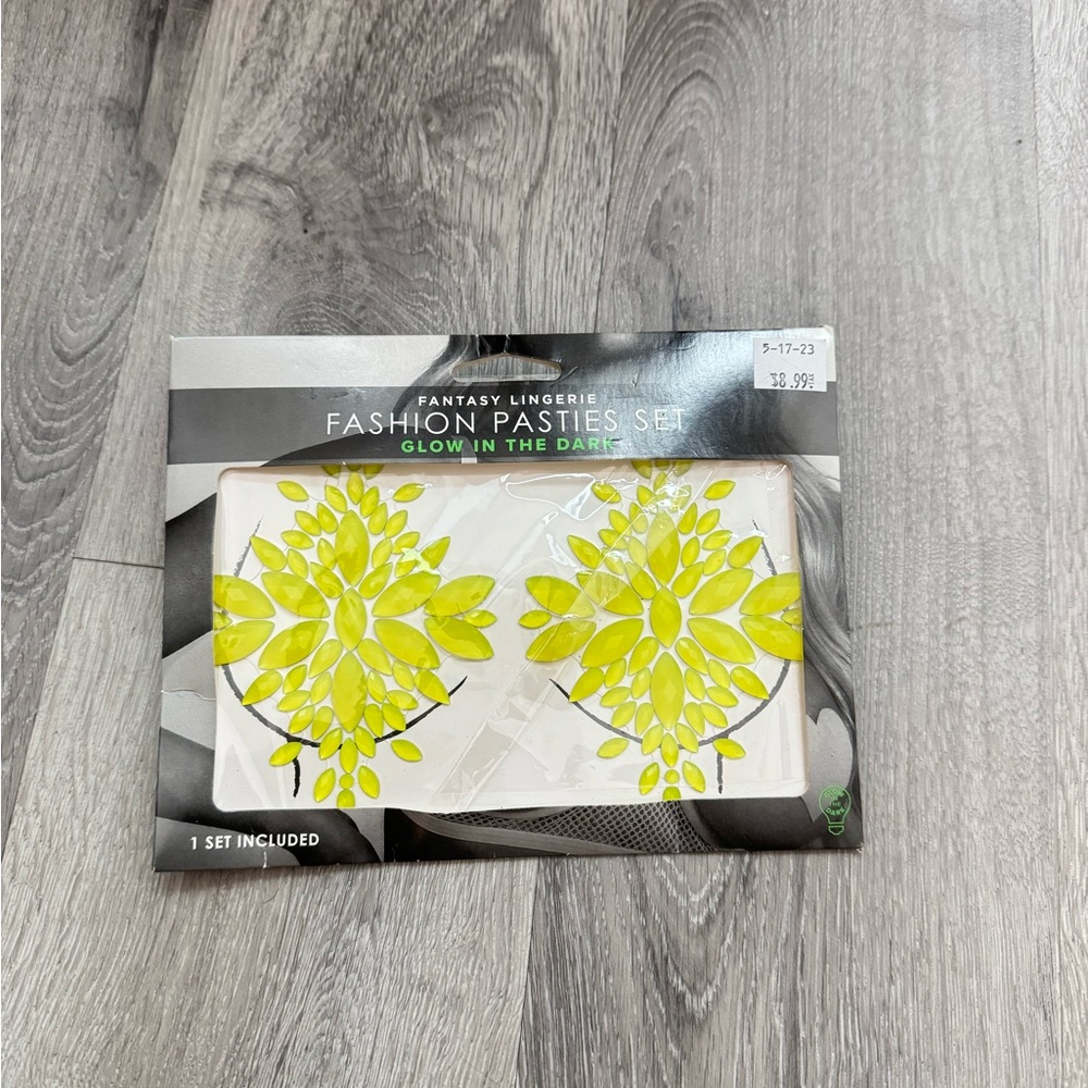 Neon Yellow Mesh Bikini Set - Picture 4 of 5
